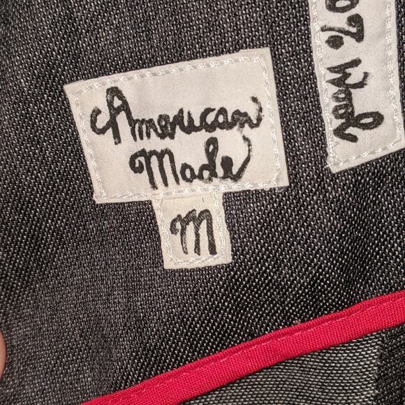 Telaio Everyday Bike Dress Gray Sleeveless A Line Wool Made in Seattle Pockets - Picture 6 of 11